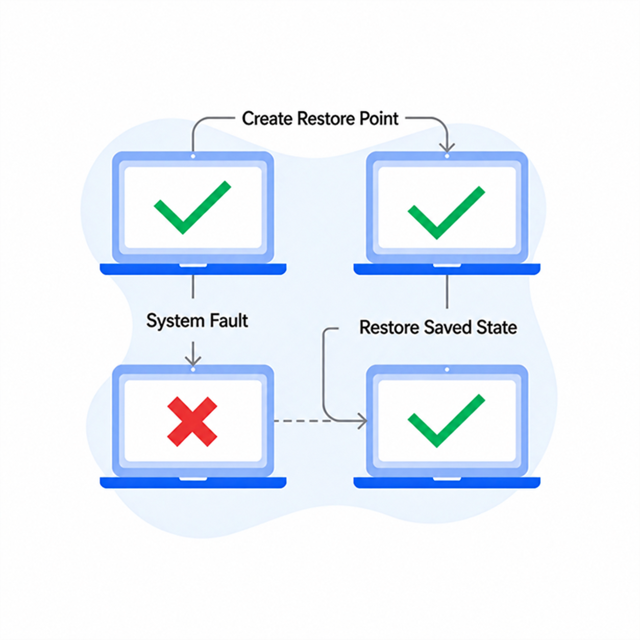System recovery and multiple restore points